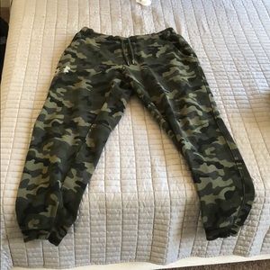 Under Armour camo joggers